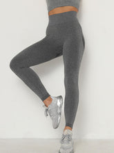 Pantalones largos de yoga de cintura alta